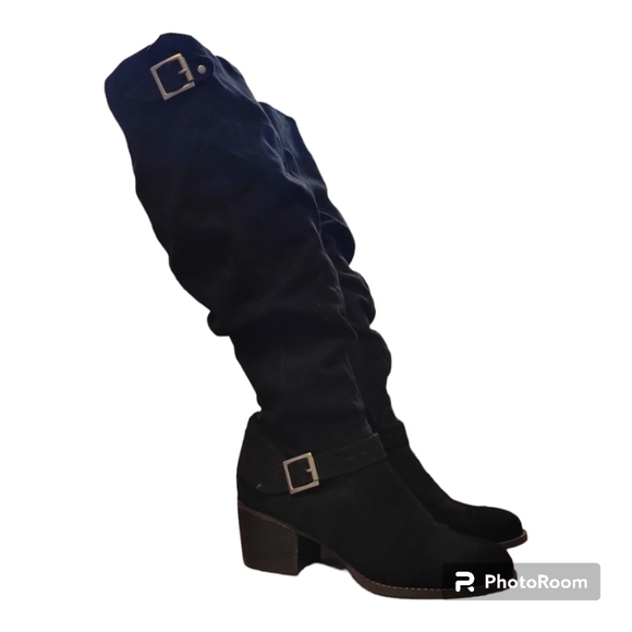 Madden Girl, ladies riding boots. Boots have flaash slouch style. Size 7.5 - Picture 2 of 9